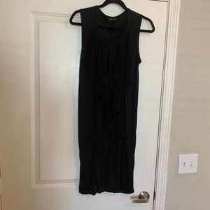 Marc Cain Used black ruffle dress